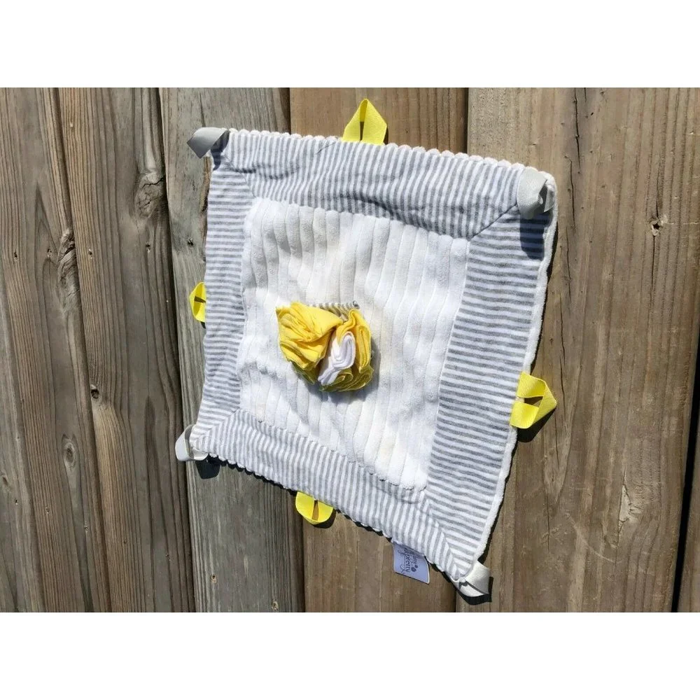 Itty Bitty & Pretty Lovey Security‎ Blanket Gray